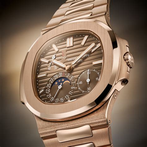 patek philippe ladies rose gold|Patek Philippe nautilus 5712 price.